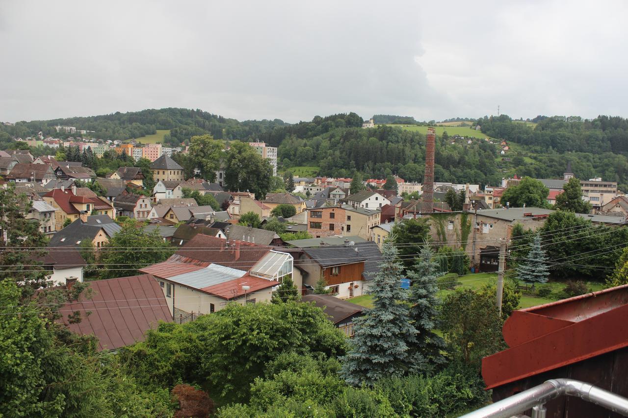 Penzion Vesely Zelezny Brod Exteriör bild